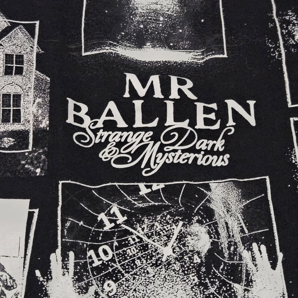 RARE Mr Ballen Strange Dark Mysterious Tour T-shirt L